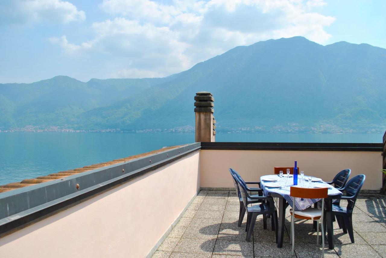 Apartament Loft With Big Terrace Lake View Sala Comacina Zewnętrze zdjęcie